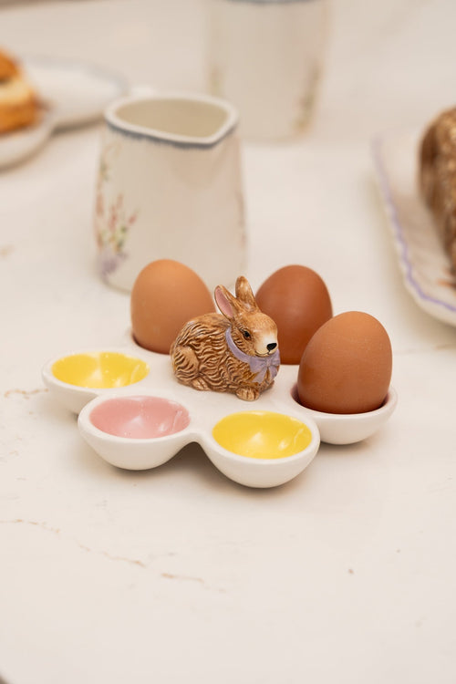 Easter 6 Piece Egg Cup Holder