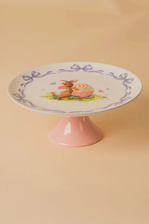 Easter Bunny Cake Plate