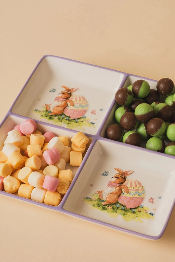 Carraig Donn Easter Plate - 4 Sections
