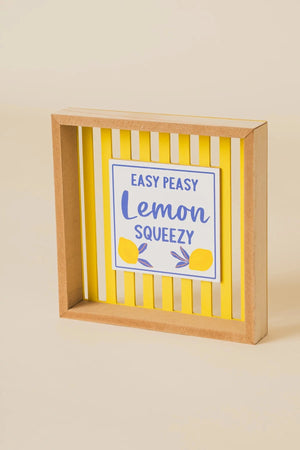 Carraig Donn "Easy Peasy Lemon Squeezy" Wooden Plaque