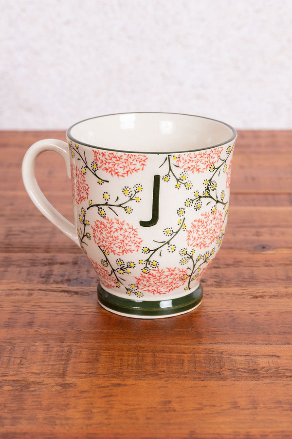 Carraig Donn Eclectic Alphabet Mug J