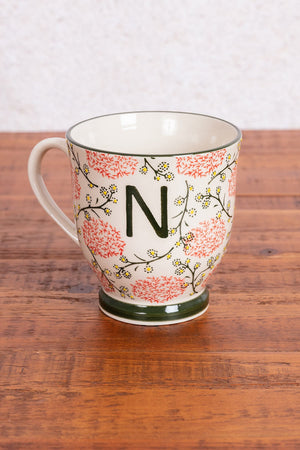 Carraig Donn Eclectic Alphabet Mug N