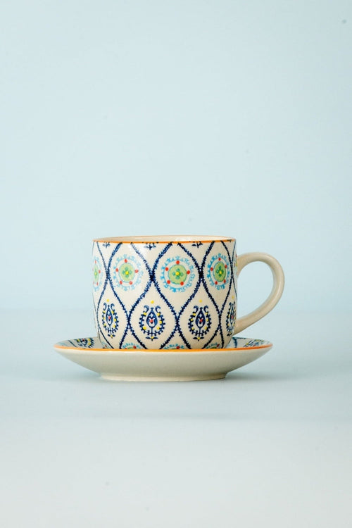 Eclectic Cup and Saucer K