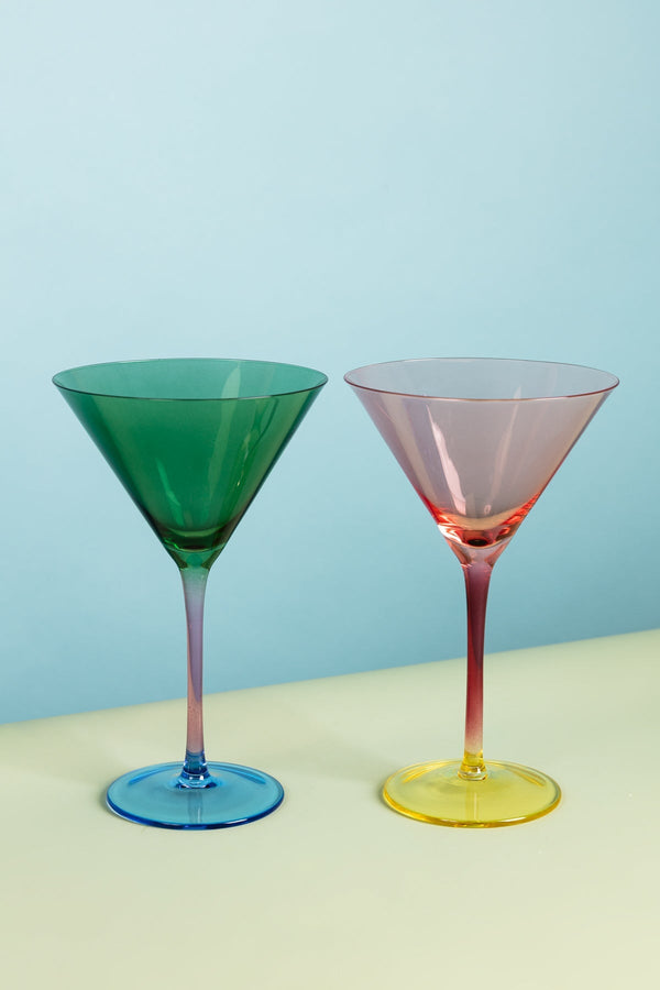 Carraig Donn Eclectic Martini Glass Set Of 2