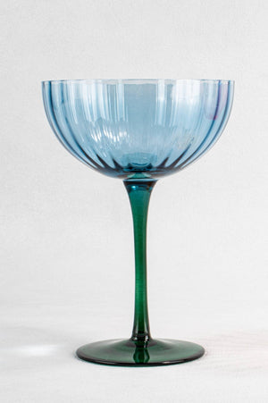 Carraig Donn Eclectic Ripple Champagne Saucer Set Of 2