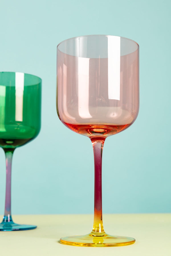 Eclectic Wine Glass Set Of 2 Wine Glasses Carraig Donn