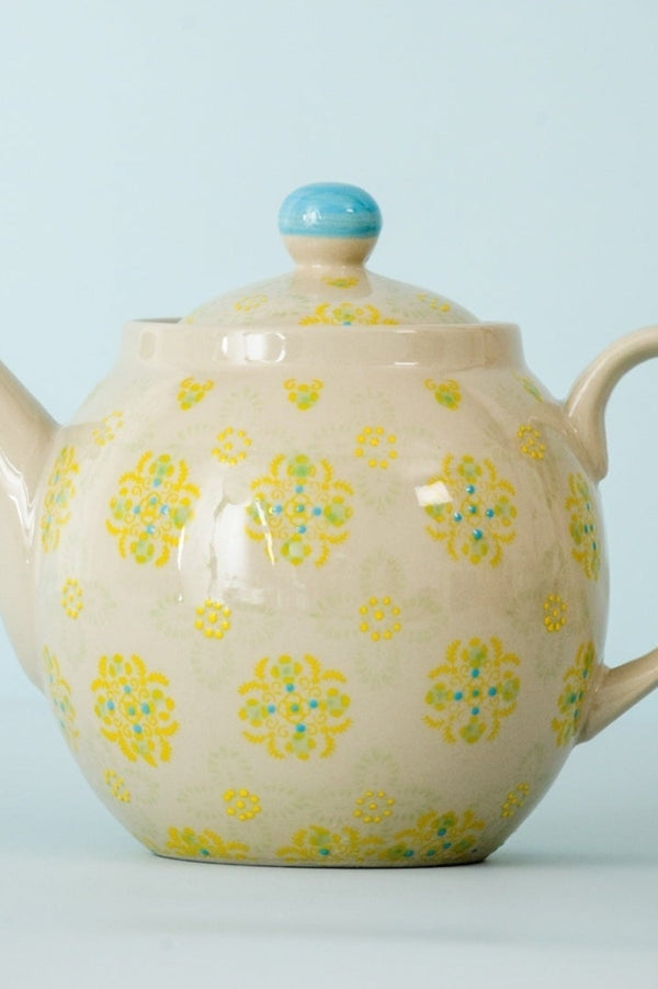 Carraig Donn Eclectic Yellow Tea Pot