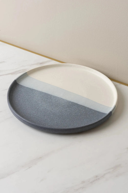 Blue Eclipse Dinner Plate