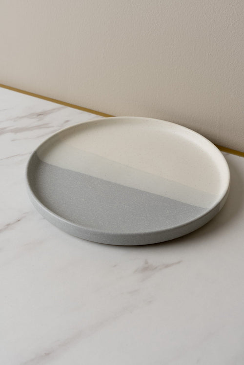 Grey Eclipse Salad Plate