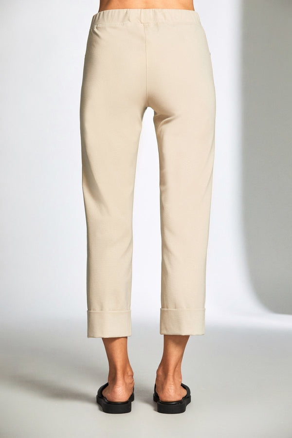 Carraig Donn Ecru Turn Up Trousers
