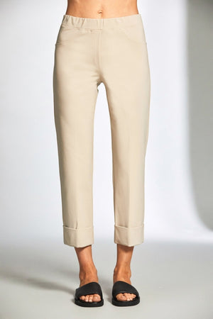 Carraig Donn Ecru Turn Up Trousers
