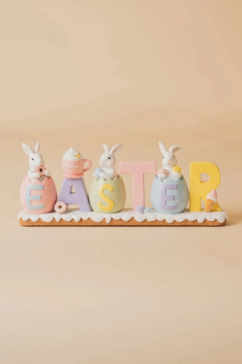 Decorative Happy Easter Plaque