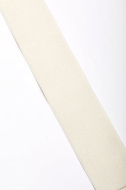 Carraig Donn Elasticated Cream Belt