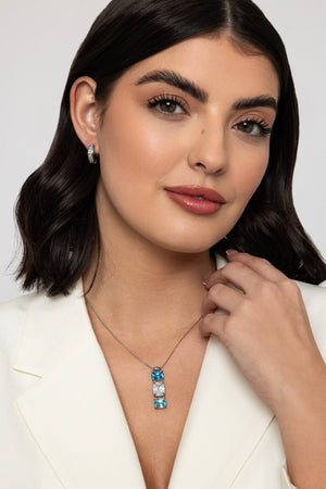 Carraig Donn Elianna Sky Blue Pendant