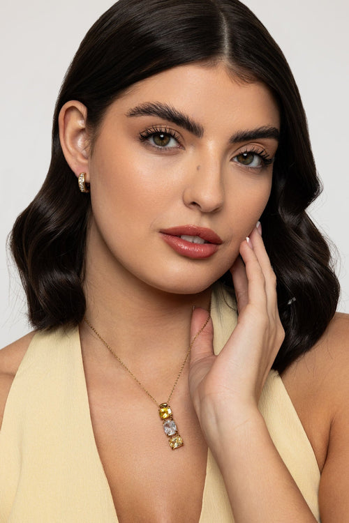 Elianna Sunshine Tones Pendant Necklace