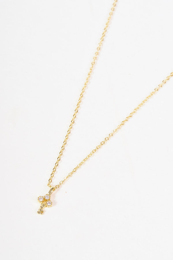 Carraig Donn Embellished Key Necklace
