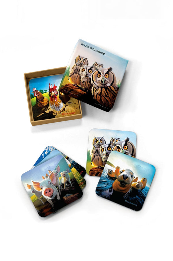 Carraig Donn Eoc Beyond The Herd Coasters S/6