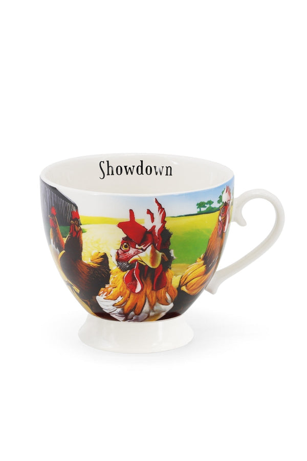 Carraig Donn Eoin O Connor Beyond The Herd Set of 2 Cappuccino Mugs