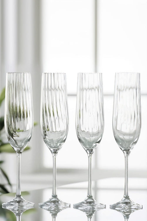 Erne Glass Flute Set of 4