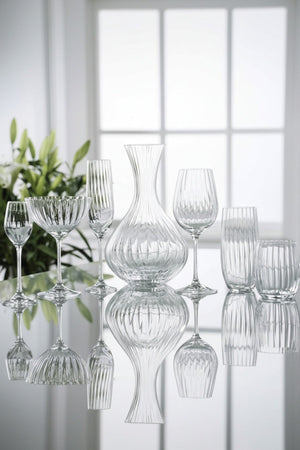 Carraig Donn Erne Glass Flute Set of 4