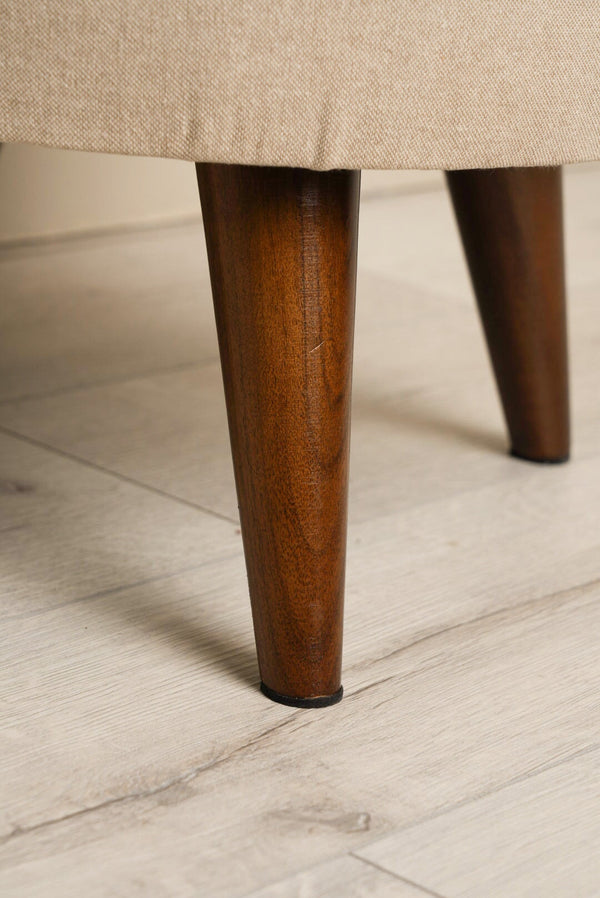 Carraig Donn Ettie Embroidered Storage Footstool