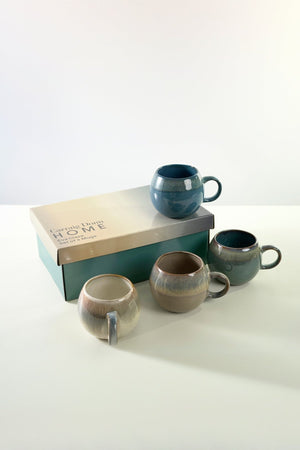 Carraig Donn Eva Glaze Set Of 4 Mugs