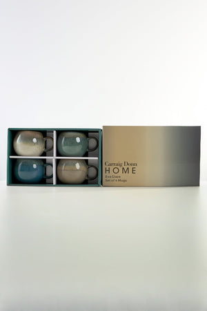 Carraig Donn Eva Glaze Set Of 4 Mugs