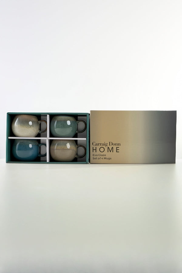 Carraig Donn Eva Glaze Set Of 4 Mugs