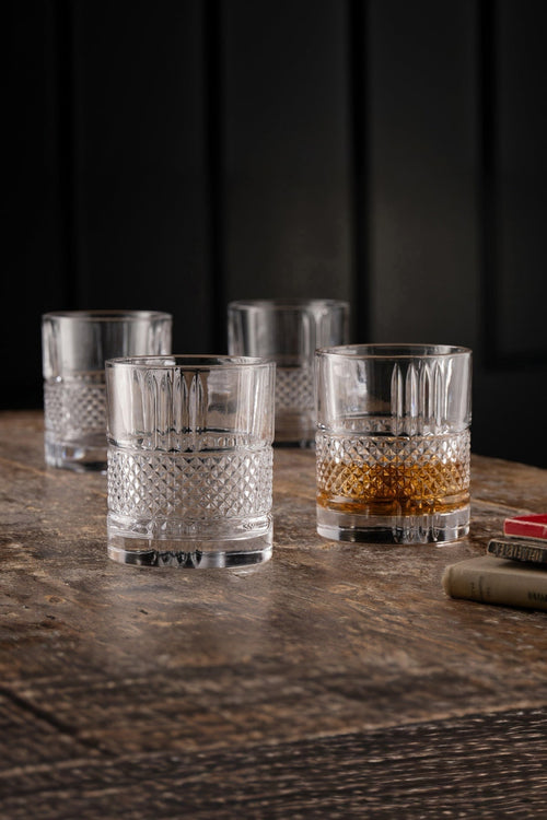 Set Of 4 Eyre Whiskey Glasses