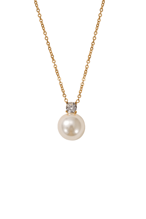 Faustine Pearl Pendant Necklace