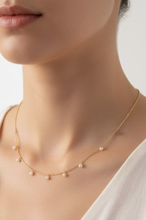 Carraig Donn Faux Pearl Beaded Necklace