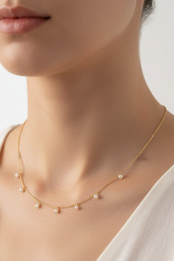 Carraig Donn Faux Pearl Beaded Necklace