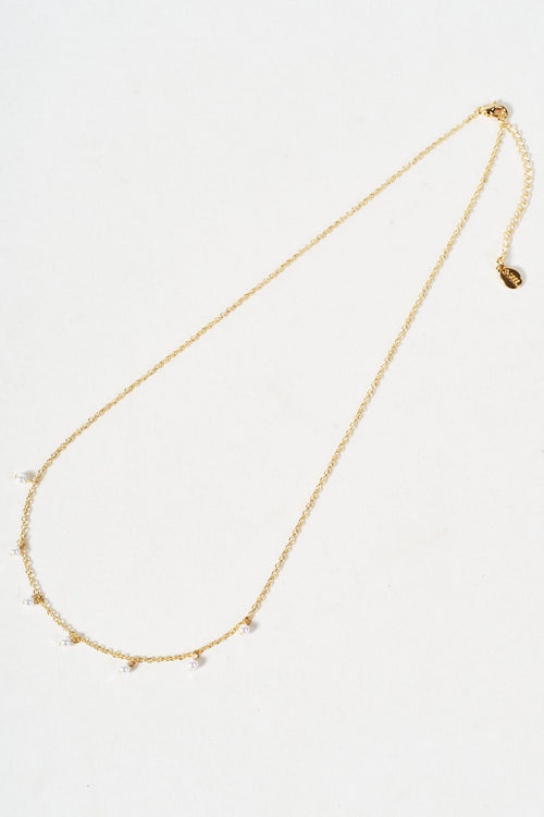 Carraig Donn Faux Pearl Beaded Necklace