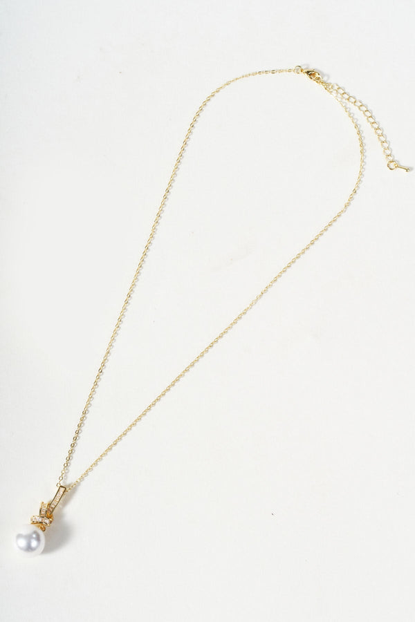 Carraig Donn Faux Pearl Twist Necklace
