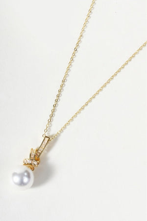 Carraig Donn Faux Pearl Twist Necklace