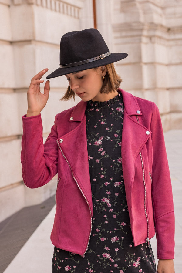 Carraig Donn Fedora Hat in Black