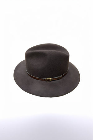 Carraig Donn Fedora Hat in Brown