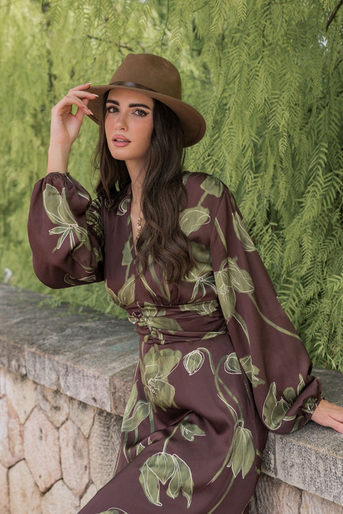 Fedora Hat in Tan Brown