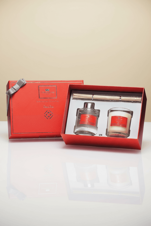 Festive Spice Candle & Diffuser Set