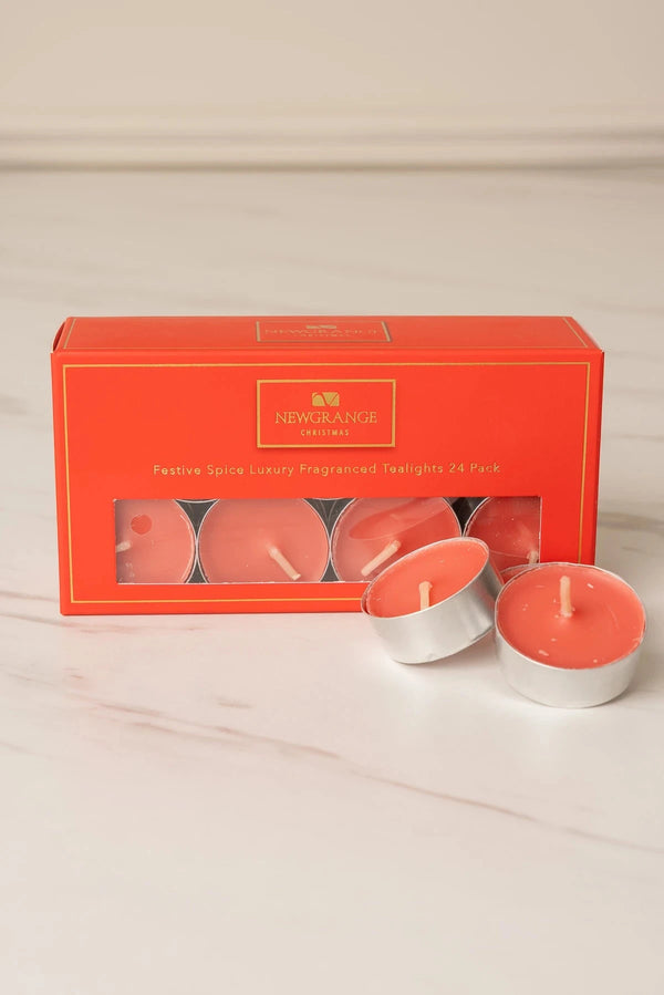 Carraig Donn Festive Spice Luxury Scented T-Lights