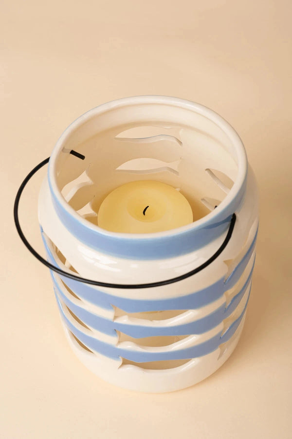 Carraig Donn Fish Lantern candle holder