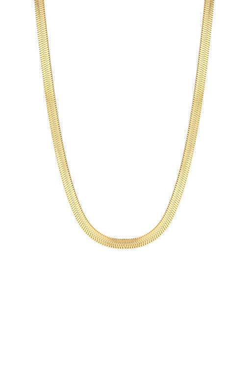 Carraig Donn Flat Snake Chain Necklace