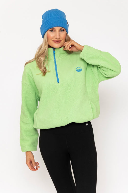 Carraig Donn Fleece With Contrast Zip