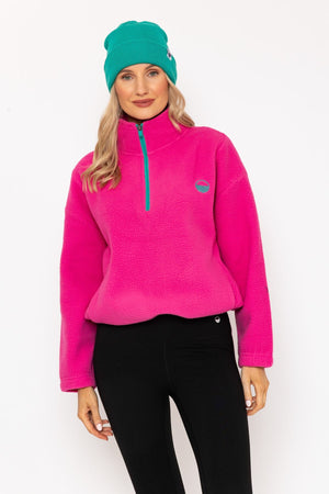 Carraig Donn Fleece With Contrast Zip