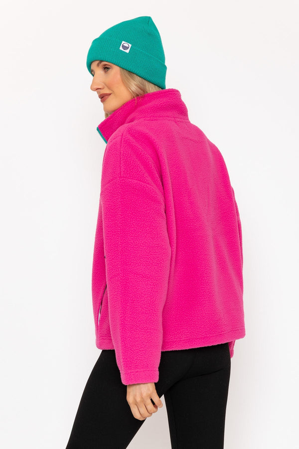 Carraig Donn Fleece With Contrast Zip