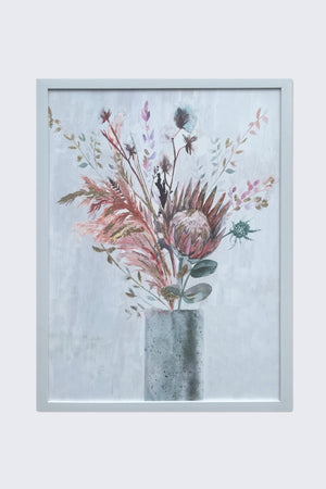 Floral Bouquet Framed Wall Art