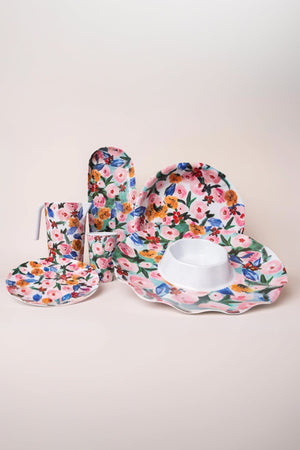 Carraig Donn Floral Melamine Serving Platter