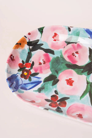 Carraig Donn Floral Melamine Serving Platter
