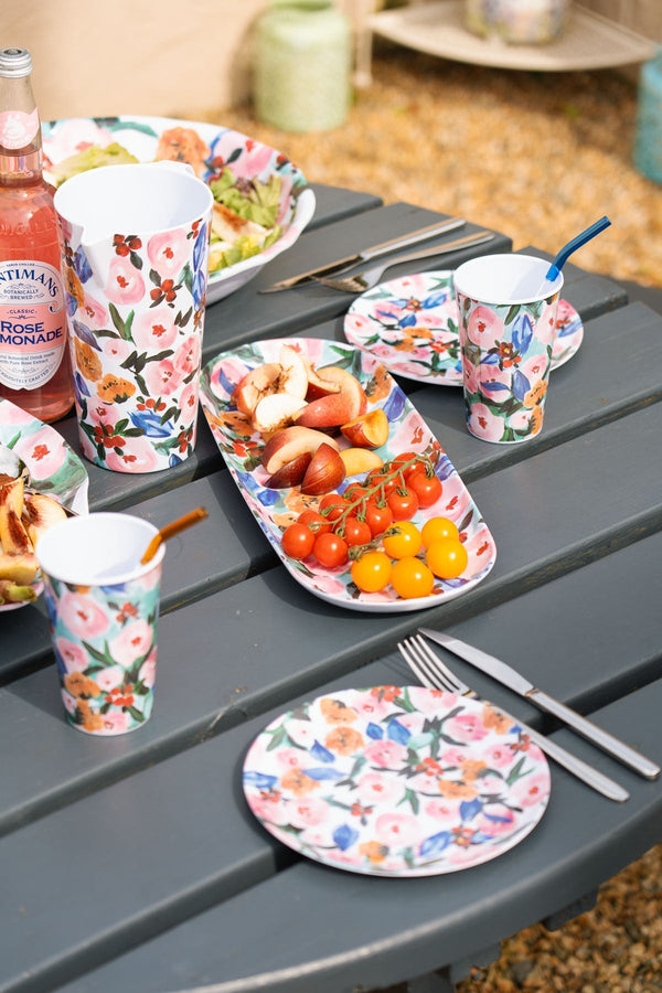 Carraig Donn Floral Melamine Serving Platter