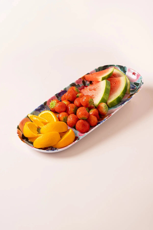 Carraig Donn Floral Melamine Serving Platter